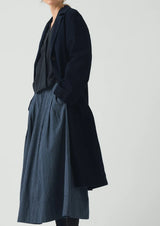 Dropped Shoulder Japanese Denim Coat
