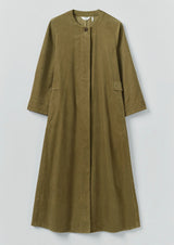 Adjustable Needlecord A-Line Dress, Linden