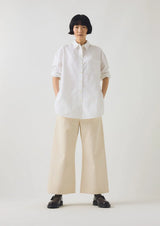 Cotton Oxford Oversized Shirt