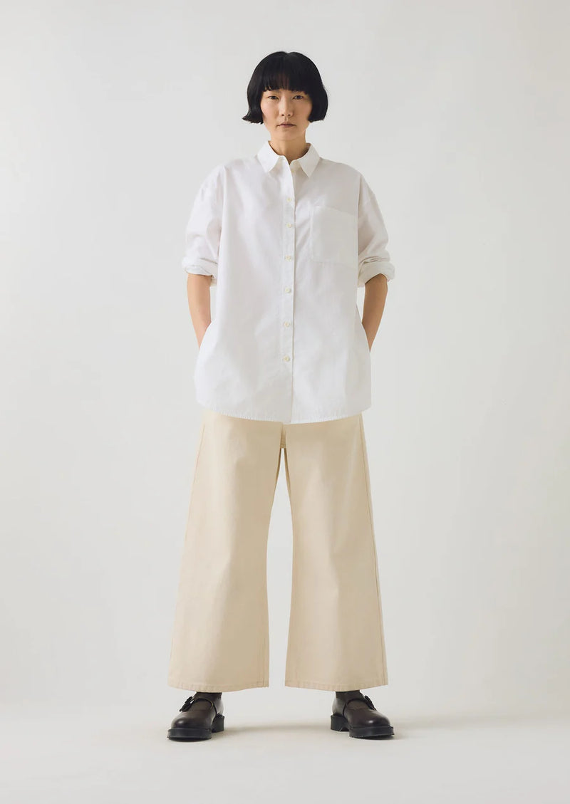 Cotton Oxford Oversized Shirt