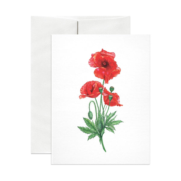 Poison Poppy Card