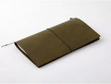 Traveler's notebook in Olive leather