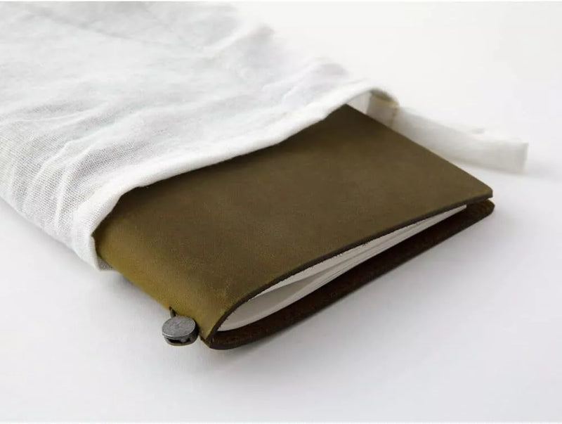 Traveler's notebook in Olive leather