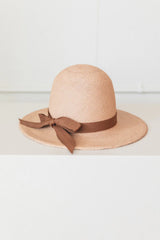 The Tan Violetto, Dark Brown Ribbon