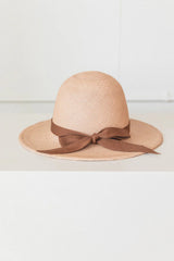 The Tan Violetto, Dark Brown Ribbon