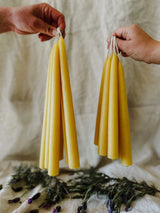 California Beeswax Taper Candles