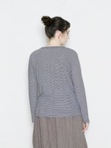 Cotton Layered Pullover T-Shirt