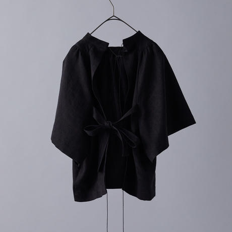 Last Flower of The Afternoon Backless Blouse