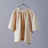 Last Flower of The Afternoon Backless Blouse