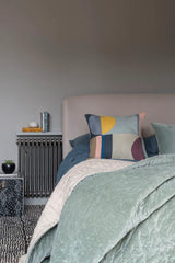 Niki Jones Hand Stitched Crewel Embroidery Wassily Cushions