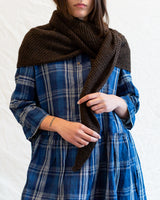 Pennyroyal alpaca shawl