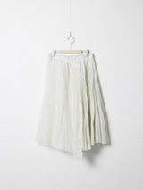 Vlas Blomme Cotton Organdy Layered Skirt