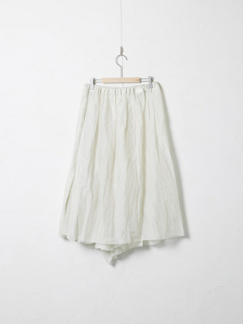 Vlas Blomme Cotton Organdy Layered Skirt